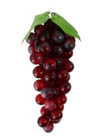 2 Bunches Artificial Fruit Grapes Fake Fruits Simulation Lifelike Grapes [M]
