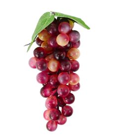2 Bunches Artificial Fruit Grapes Fake Fruits Simulation Lifelike Grapes [L]