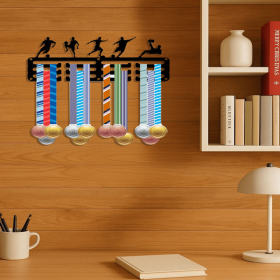 Metal Rabbit Garden Stake & Wall Sculpture - Outdoor Decorative Rabbit Statue, Cute Animal Silhouette Yard Art for Patio, Lawn