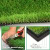 3FTx16FT Artificial Grass Turf -0.8"Indoor/Outdoor Synthetic Fake Grass,Astro turf for Garden yard,Autumn Blend 4-Color